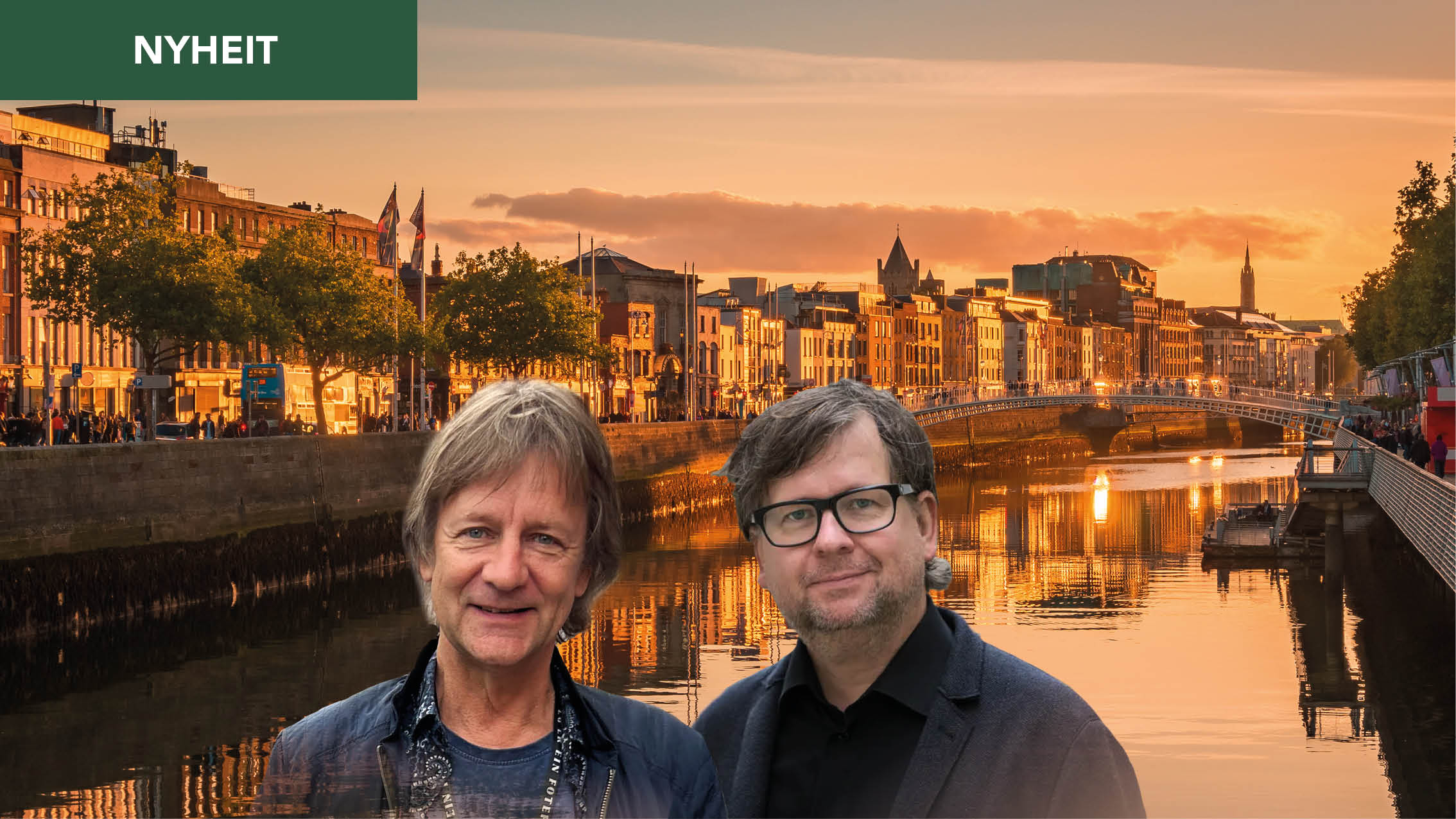 Musikk-cruise til England, Irland og Nord-Irland med Brd Ose og Finn Tokvam